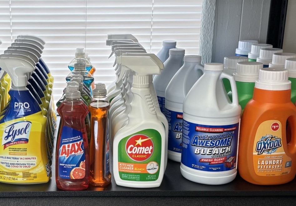 Pantry Cleaning Supplies